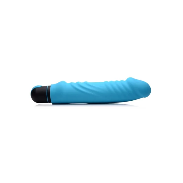 Bang! XL Bullet and Ribbed Silicone Sleeve Set – Blue
