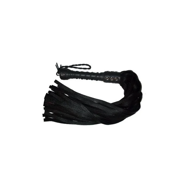Bare Leatherworks – Full Buffalo Flogger (Black)