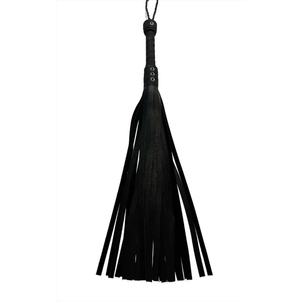 Bare Leatherworks – Full Cow Flogger (Black)