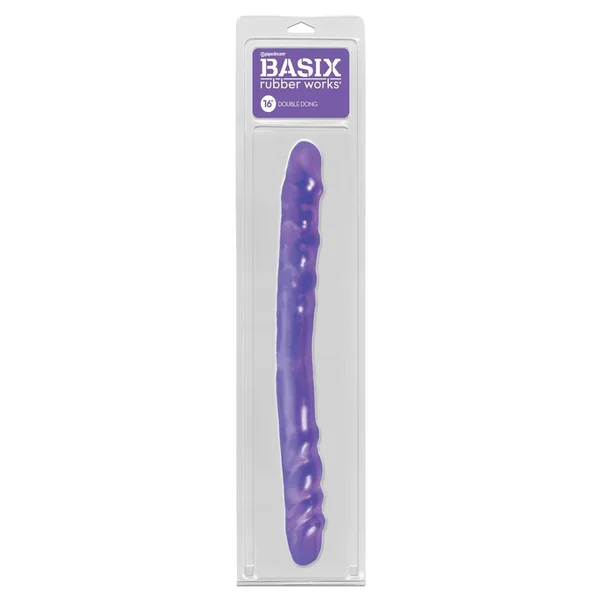 Basix 16 Double Dong - Purple