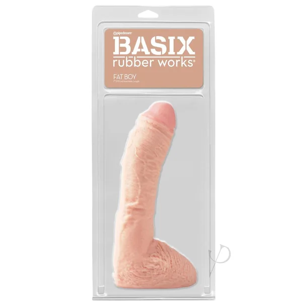 Basix Rubber Works Fat Boy Dong 10in - Vanilla