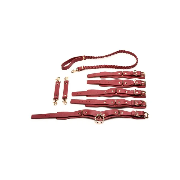 Bedroom Bliss Lover`s Restraints Set – Red
