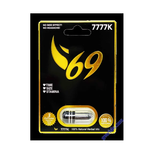 Black 69 Male Sexual Enhancement 7777k Pill