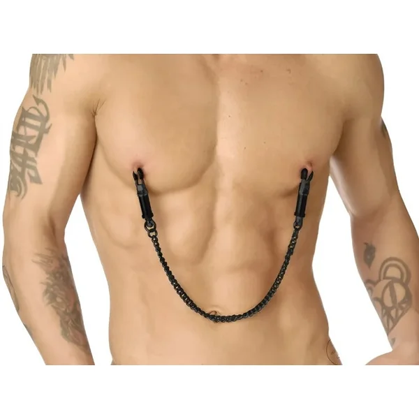 Black Deluxe Adjustable Nipple Clamps