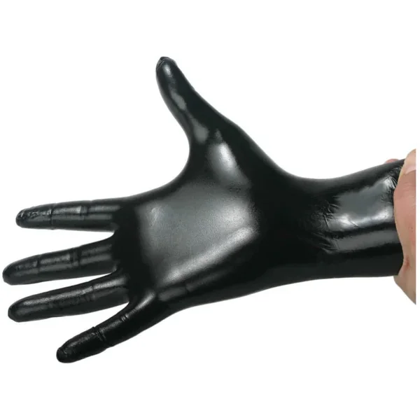 Black Nitrile Examination Gloves – Medium – 100 count