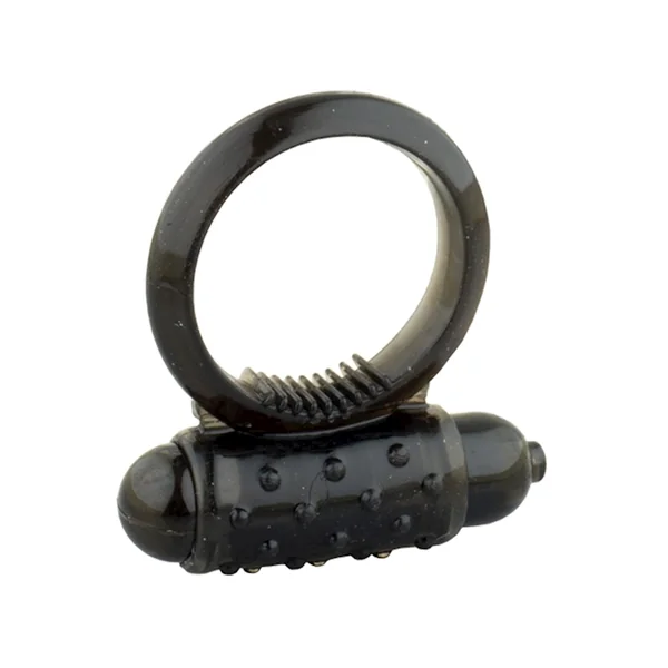 BLACK STALLION SNUG FIT VIBRATING COCK RING