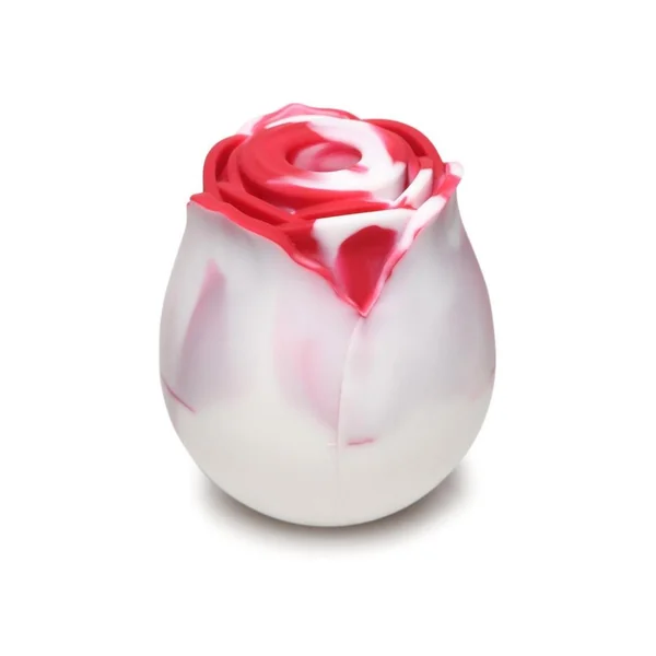 Bloomgasm The Rose Lover's Gift Box - Red/White Swirl