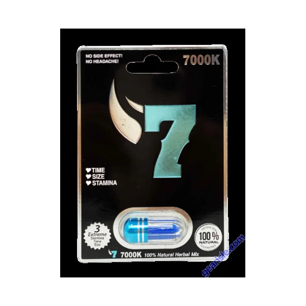 Blue 7 Male Sexual Enhancement 7000k Blue Pill