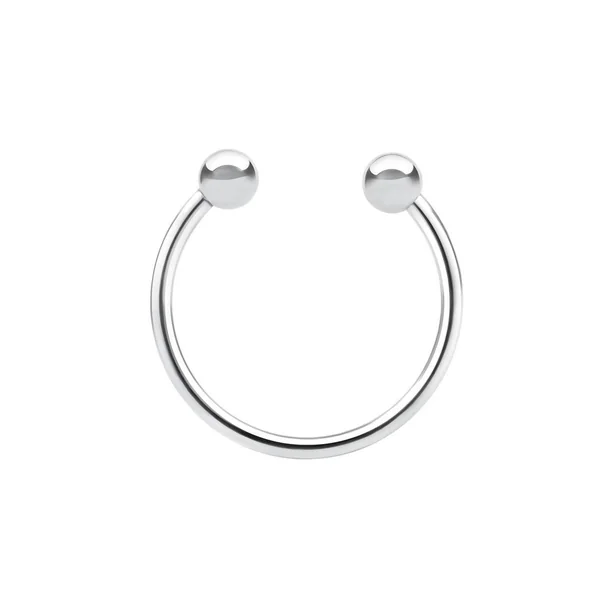 Blue Line Bull Nose Glans Ring 32mm -Stainless Steel