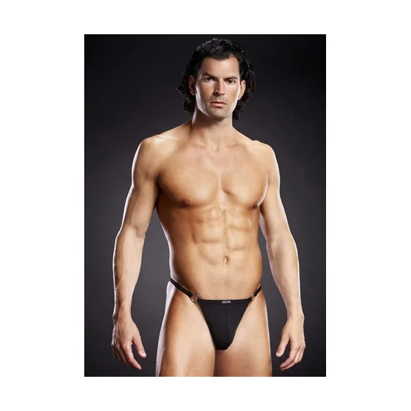 Blue Line Collection Performance Microfiber Ring V-String