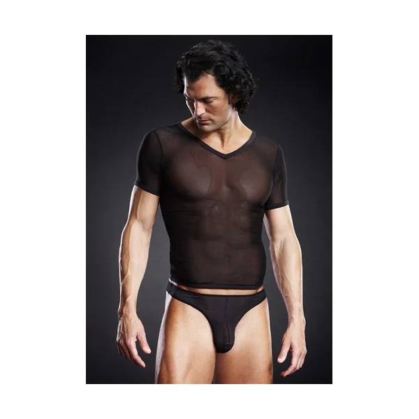 Blue Line Collection Pro-Mesh V-Neck Tee