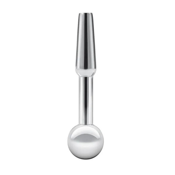 Blue Line Peephole Penis Plug - Stainless