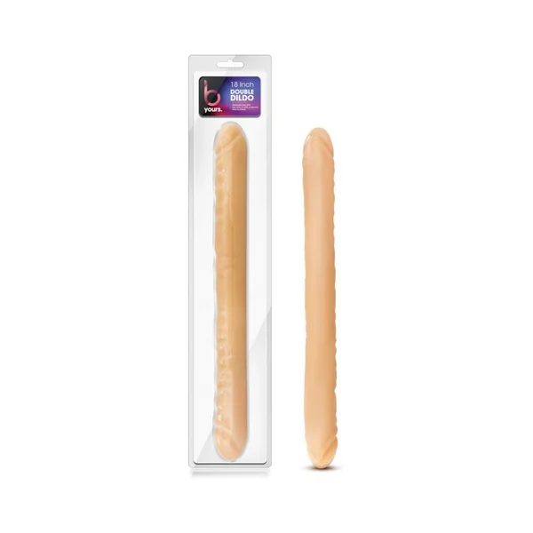 Blush B Yours 18 inches Double Dildo Beige