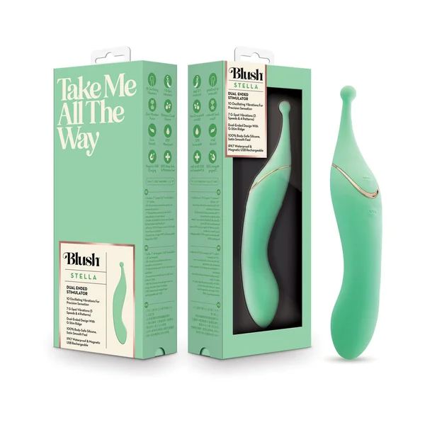 Blush Collection Stella Massager Green