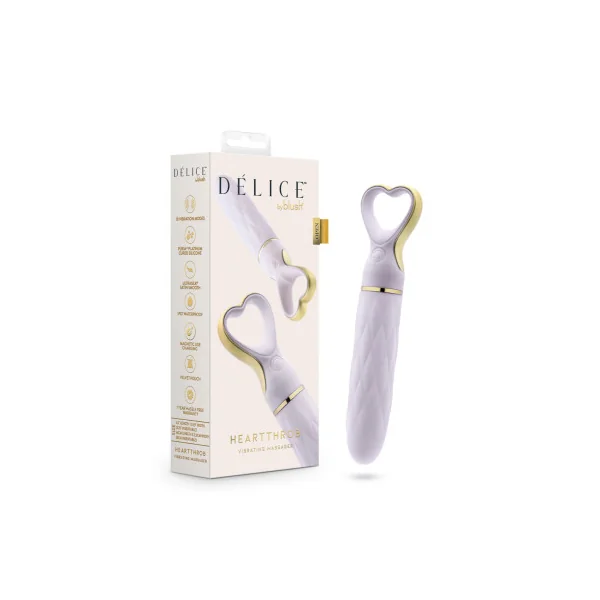 Blush Delice Heartthrob Massager, Lavender Love