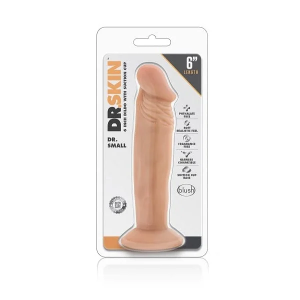 Blush Dr. Skin Dr. Small 6 Inch Dildo