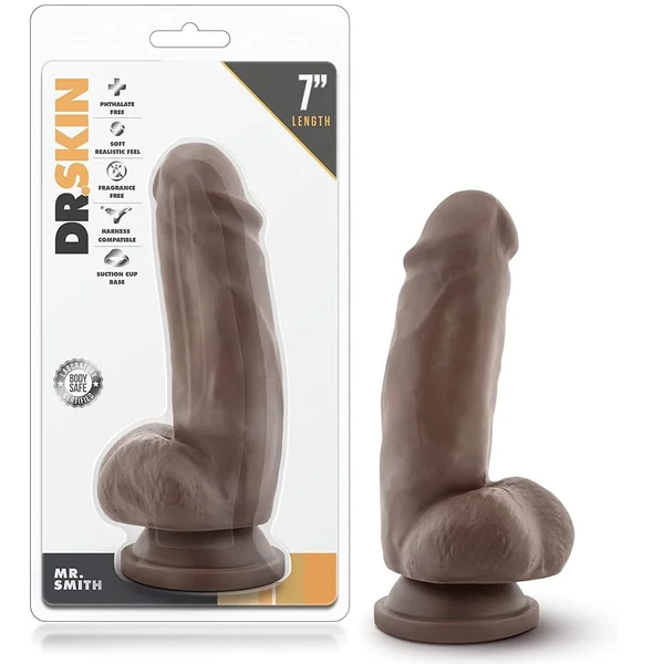 Blush Dr. Skin Mr. Smith 7" Dildo