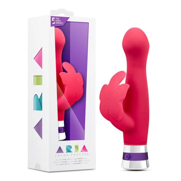 Blush Novelties Aria Lotus Flutter Rabbit Vibrator