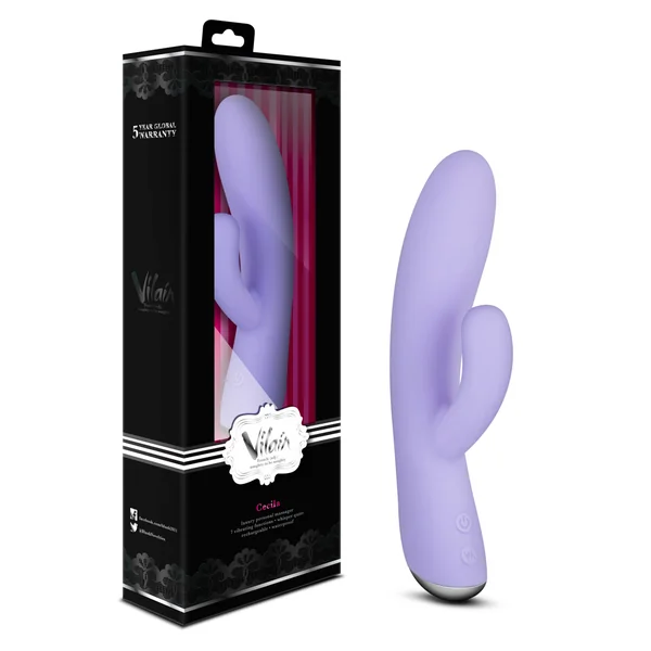 Blush Novelties Vilain Cecilia Rechargeable Rabbit Vibrator