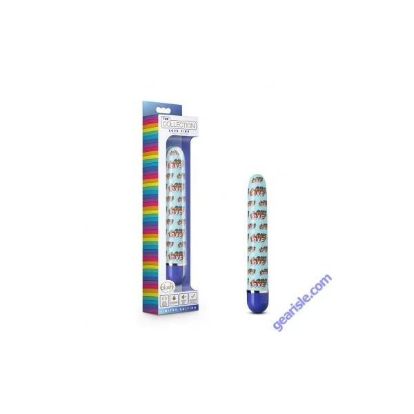 Blush The Collection Love Vibe Blue Massager AA Natteries Vibrator