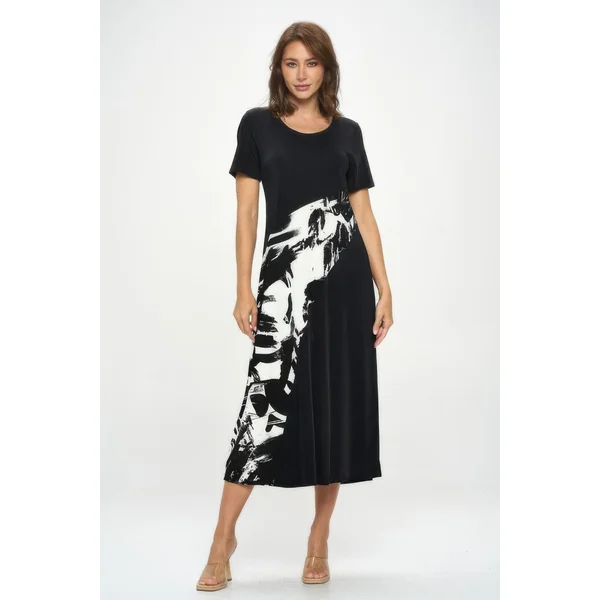 Bns Contrast Maxi Dress