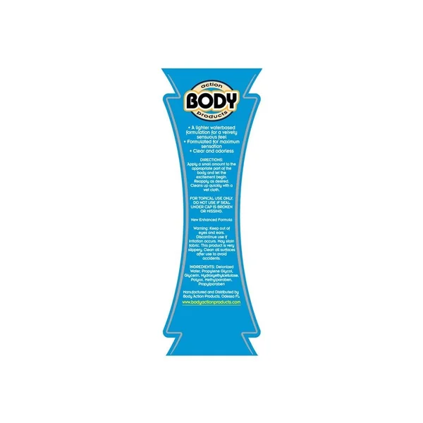 Body Action Ultra Glide Water Based Lubricant 8.5 oz