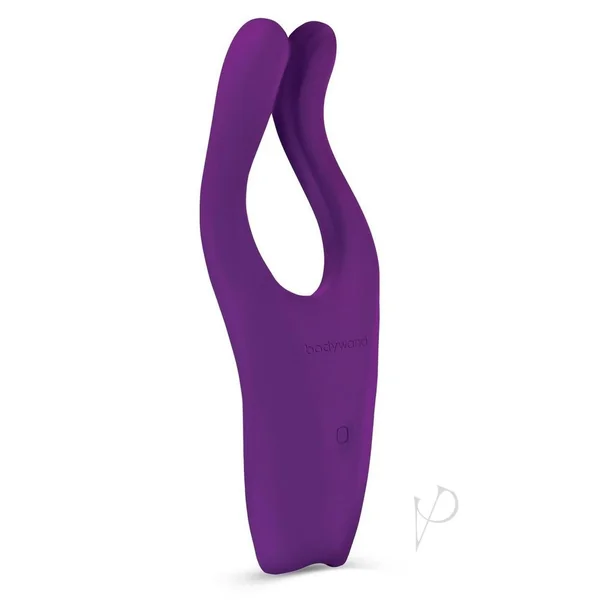 Bodywand Date Night Revel Versatile Silicone Rechargeable Vibrator For Couple – Purple