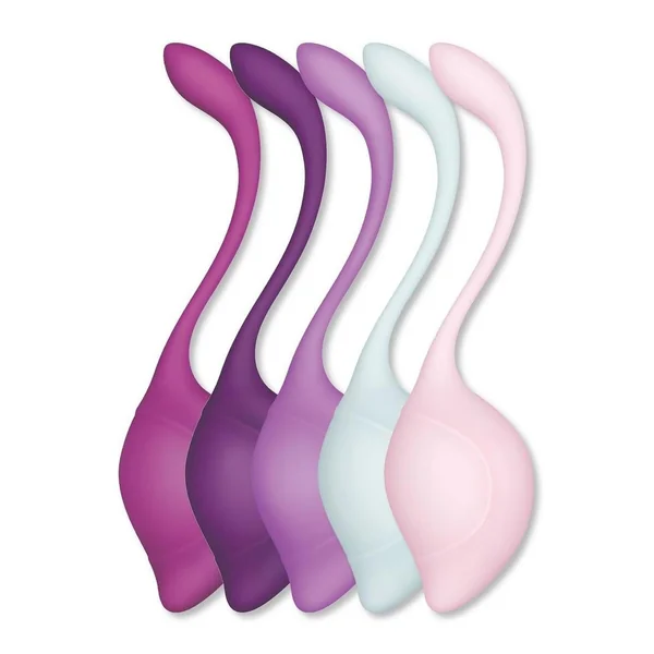 Bodywand Squeeze Teardrop Silicone Kegel Set 37-115G (5 Piece)