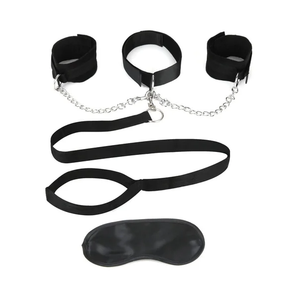 Bondage Kits & Sets: Lux Fetish Collar and Cuff