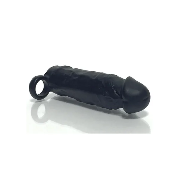 Boneyard Meaty 3X Stretch Silicone Penis Extender 6.5in – Black