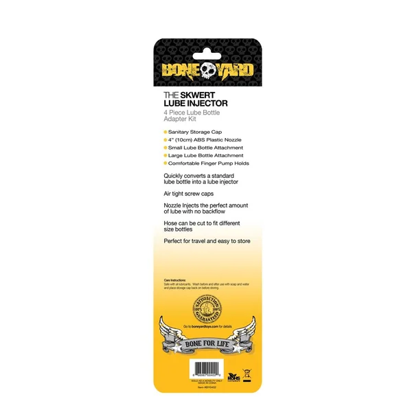 Boneyard The Skwert Lube Injector Bottle Adapter Kit Set Of