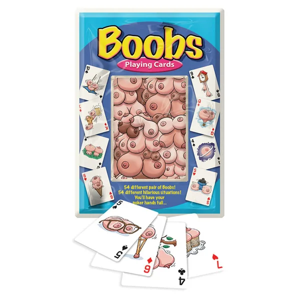 Boobs Playing Cards