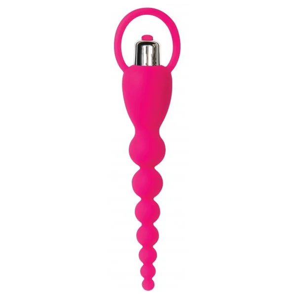 Booty Bliss Vibrating Beads Pink
