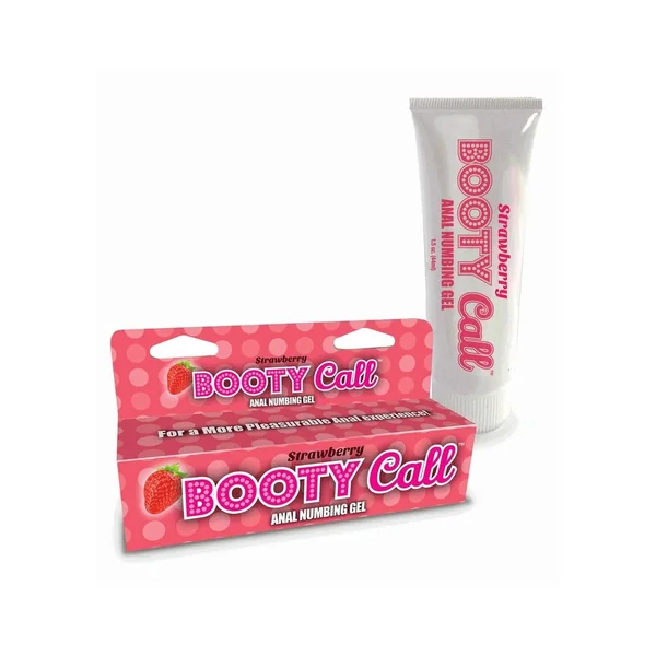 Booty Call Anal Numbing Gel 1.5oz - Strawberry