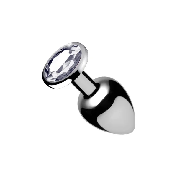 Booty Sparks Clear Gem Anal Plug, Medium