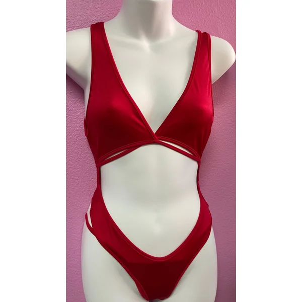 Bottumz Up Red One Piece