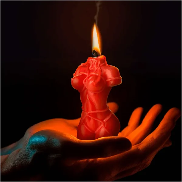 Bound Goddess Drip Candle – Red