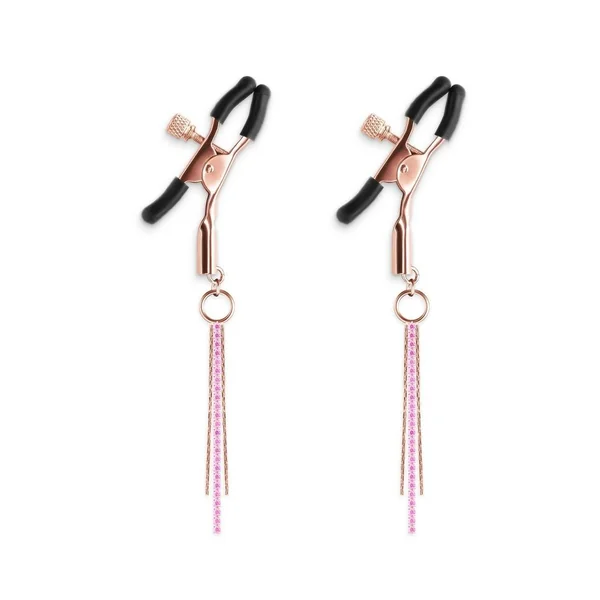 Bound Nipple Clamps D3 – Rose Gold