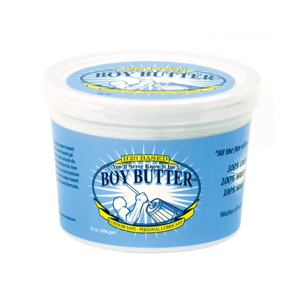 Boy Butter H2O Based - 16 oz Tub