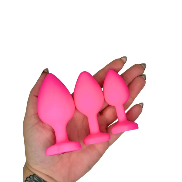 BP Loveheart Trio : Vibrant Pink