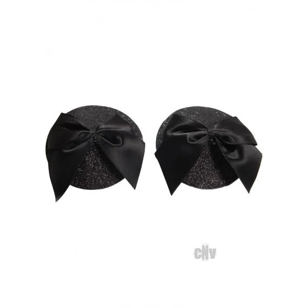 Burlesque Pasties Bows Black