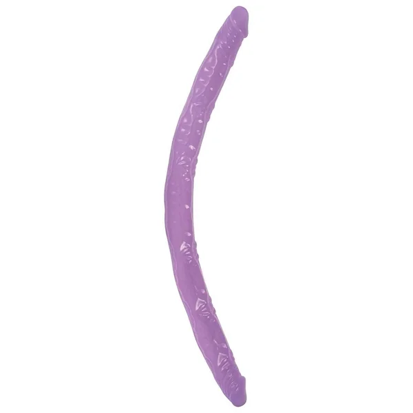Butt To Butt Double Play Dildo 18in – Purple