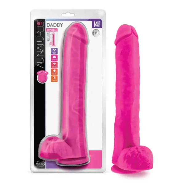Buy Blush Au Naturel Bold Daddy 14" Dildo - Pink