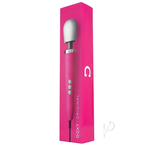 Buy DOXY Plug-In Vibrating Wand Body Massager Pink