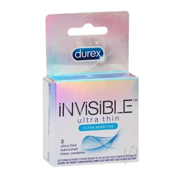 Buy Durex Invisible Ulta Thin Condom - Box of 3