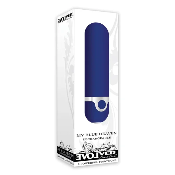 Buy Evolved My Blue Heaven Rechargeable Bullet - Blue