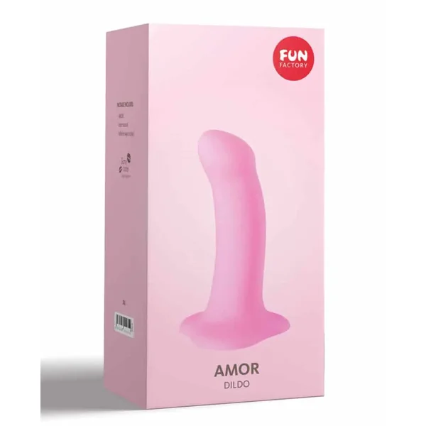 Buy Fun Factory Amor 5.5" Silicone Dildo - Candy Rose