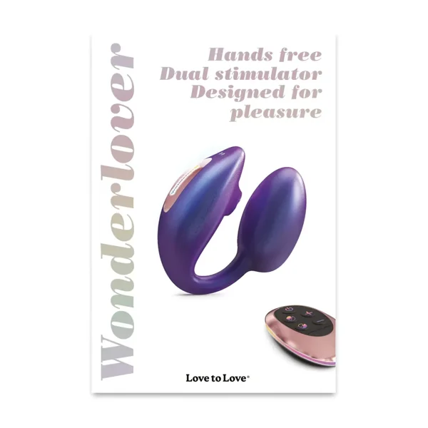 Buy Love to Love Wonderlover Dual Stimulator - Iridescent Night