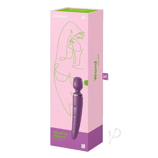 Buy Satisfyer Wand-er Woman - Purple/Gold