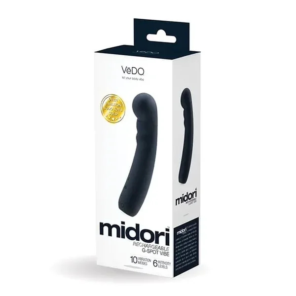 Buy VeDO Midori Rechargeable G Spot Vibe - Just Black